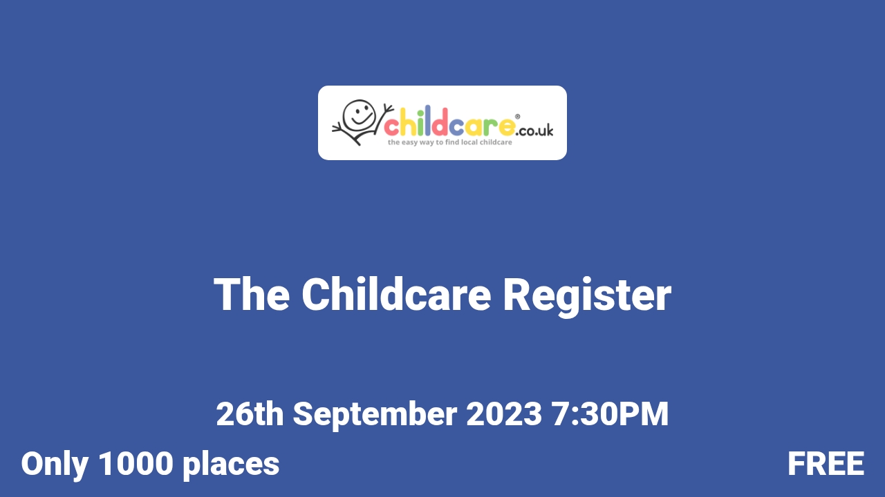 The Childcare Register Childcare.co.uk