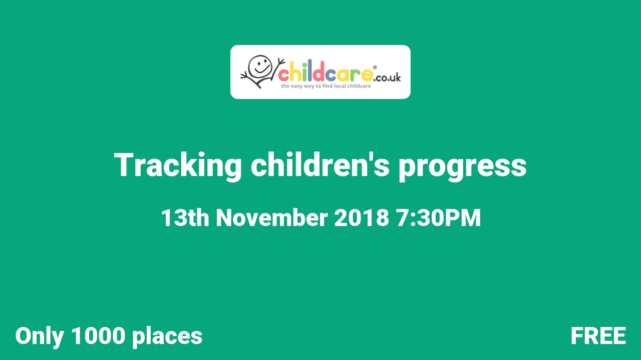 Tracking children's progress Poster